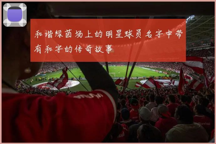 和谐绿茵场上的明星球员名字中带有和字的传奇故事